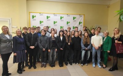 Vilniaus universiteto Šiaulių akademijos paskaita ekonomikos ir finansinio raštingumo klasės mokiniams