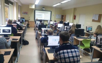 Programavimo savaitė „Code Week’24“ Šiaulių „Romuvos“ gimnazijoje