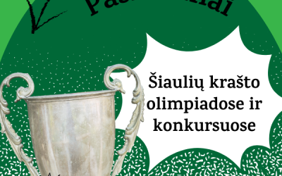 Įspūdingi „Romuvos“ gimnazijos mokinių pasiekimai Šiaulių krašto matematikos olimpiadose ir konkursuose
