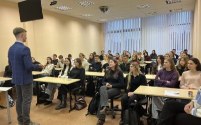 Svečiuose Vilnius TECH ir „Southwestern Advantage” pardavimų bei lyderystės programos vadovas Karolis Budrys