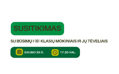 Kviečiame!
