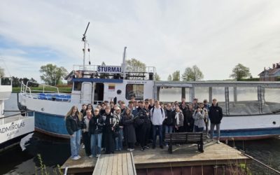 III klasių mokiniai atranda Rusnės grožį