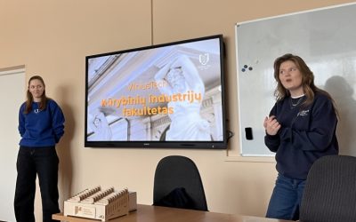 Apie studijas iš pirmų lūpų: alumnai susitiko su gimnazistais