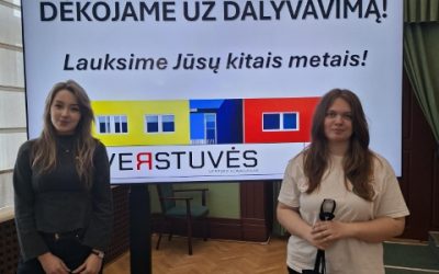 Sėkmingas gimnazistų pasirodymas konkurse „Verstuvės“