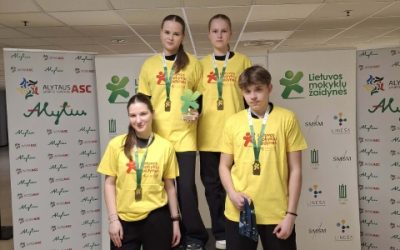 Taiklumas ir susikaupimas: mūsų gimnazistai – Lietuvos mokyklų sporto žaidynių šaudymo čempionai!