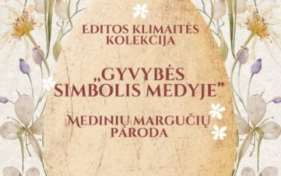 Medinių margučių kolekcija „Gyvybės simbolis medyje“