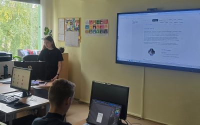 Buvusi „Romuvos“ gimnazijos mokinė dalijosi studijų patirtimi