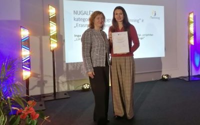 „L.I.F.E.“ triumfas Nacionaliniuose „eTwinning“ apdovanojimuose: įvertinta „eTwinning“ ir „Erasmus+“ veiklų dermė
