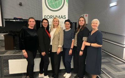 Geografijos mokytojos profesines kompetencijas stiprino LGMA forume Druskininkuose