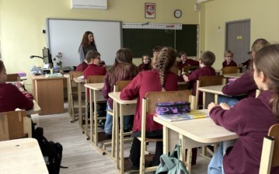 Gimnazistai pasimatavo mokytojo profesiją
